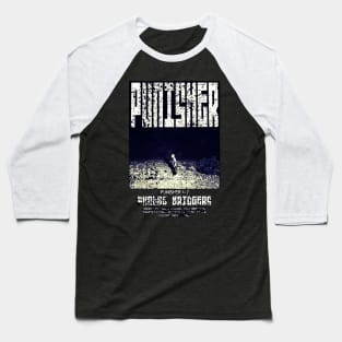 punisher vintage black fanart 3 Baseball T-Shirt